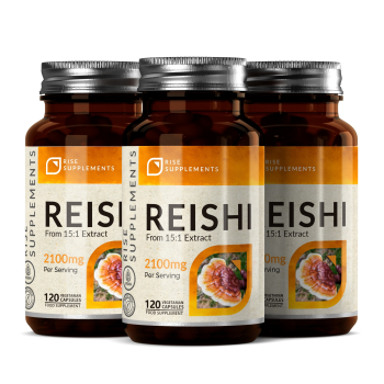 Grzyby Reishi (Lakownica Zółtawa) 120 Kapsułek po 700mg