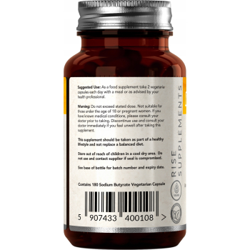 Maślan Sodu (Kwas Masłowy) 180 Kapsułek po 770mg w porcji