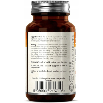 Boswellia Serrata (Kadzidłowiec) 120 kapsułek po 2000mg - Rise Supplements