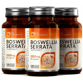 Boswellia Serrata (Kadzidłowiec) 120 kapsułek po 2000mg - Rise Supplements