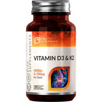 Witamina D3 4000IU + K2 (MK-7) 100µg 120 Tabletek